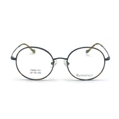 ভালো দাম TD054 রেজল্যুটেবল নাক প্যাড সহ গোলাকার টাইটানিয়াম ফ্রেম আকার 52-19-145 অনলাইন