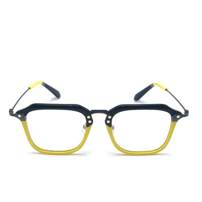 ভালো দাম BD124 কাস্টমাইজড ফ্রেম রঙ অ্যাসিটেট ধাতু ফ্রেম 142mm মন্দির দৈর্ঘ্য সঙ্গে অনলাইন