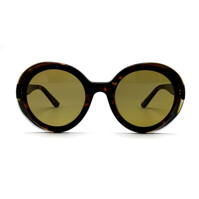 ভালো দাম এএস১১ গোলাকার মহিলাদের ইউভি সুরক্ষিত এসিটেট সানগ্লাস সিআর ৩৯ লেন্স সহ অনলাইন