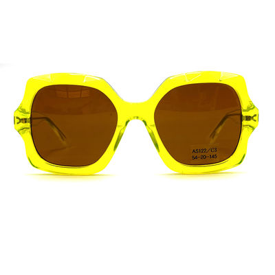 ভালো দাম অ্যাসিটেট ফ্রেম সানগ্লাস ফিচারিং মডার্ন স্টাইল মডেল AS122 - CR 39 100% ইউভি সুরক্ষা, ODM/OEM কারখানা অনলাইন